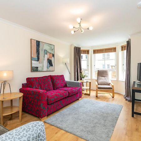 Dicksonfield Quiet Central Family Apartment With Parking Edinburgh Luaran gambar